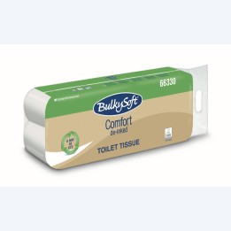 Carta igienica Comfort - 2 veli - 160 strappi - BulkySoft - cartone da 120 rotoli