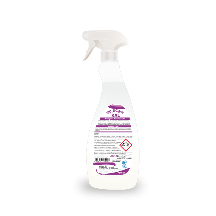 Detergente disincrostante RACE KAL - spray 750 ml - Medusa