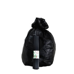 Sacchi immondizia neri - 80x110 cm - 127 litri - polietilene rigenerato - conf. 10 pz