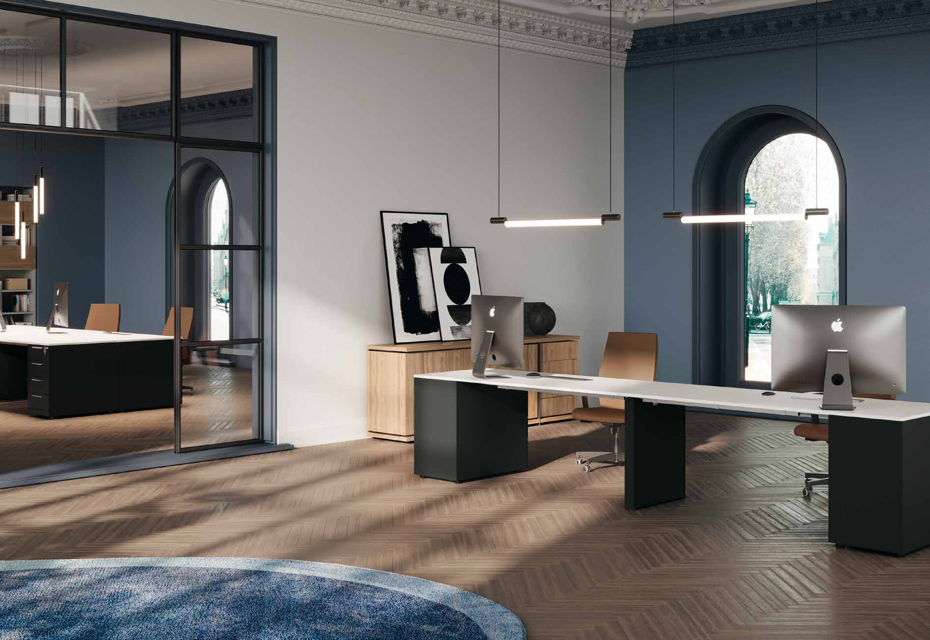 Ambiente ufficio arredato — forniture Ecotempo